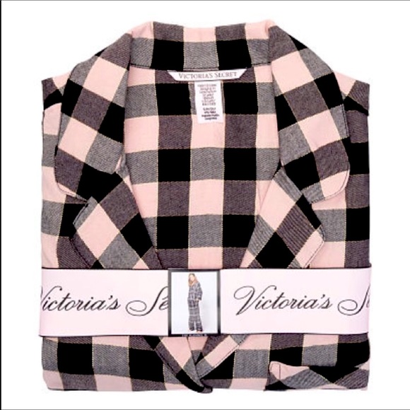 Victoria's Secret Other - COPY - Victoria’s Secret Pajama Flannel Cotton Bl…